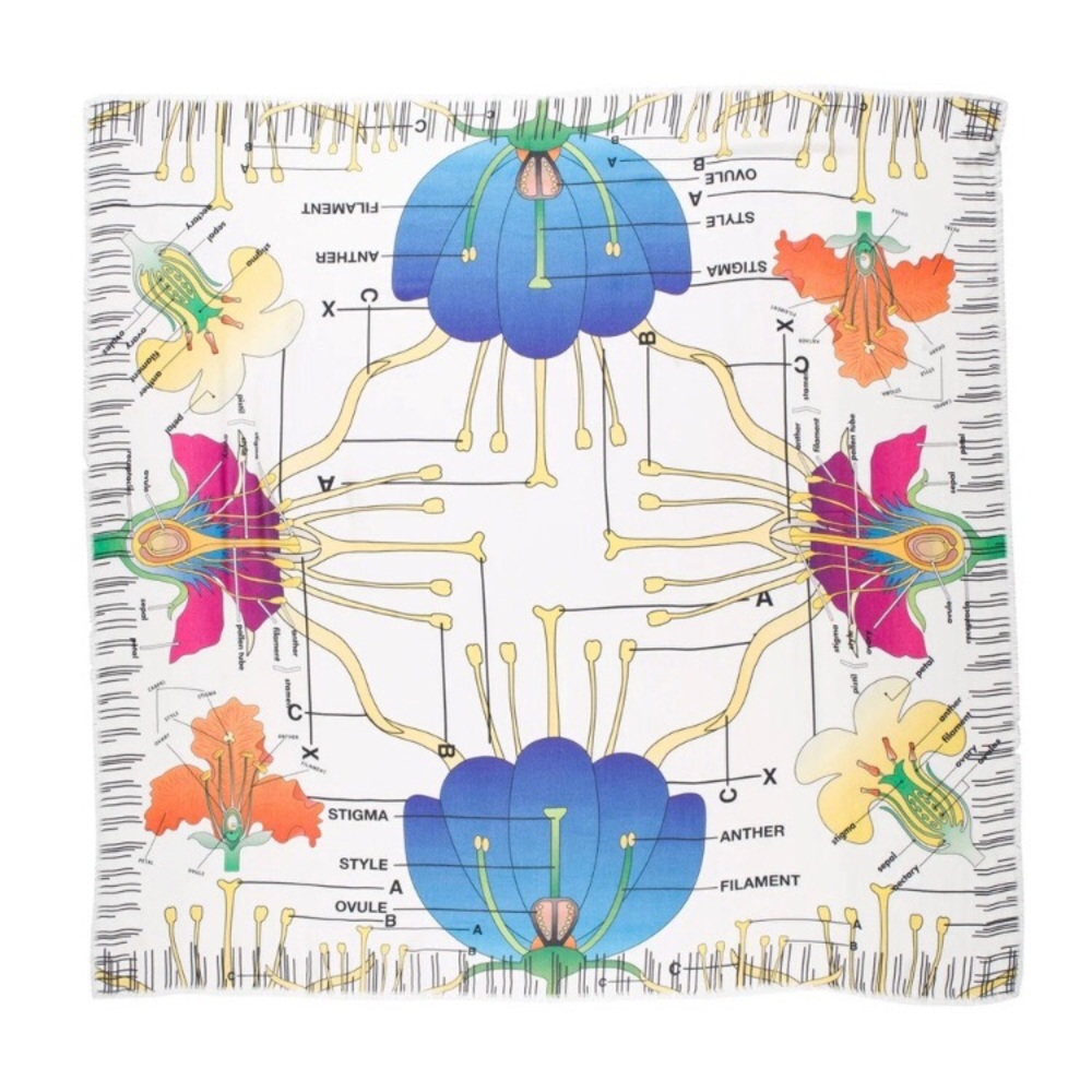 ISO : Christopher Kane Botanical Scarf